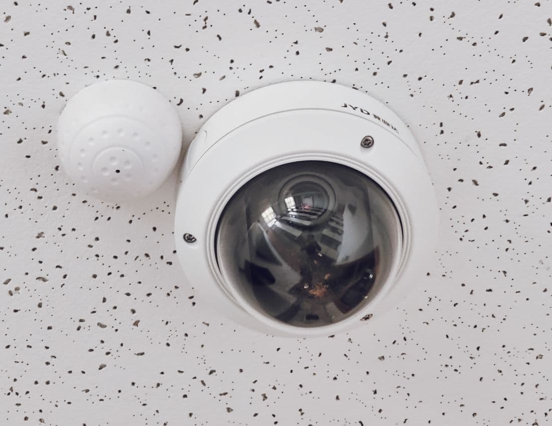 CCTV camera and access control installation in Dubai